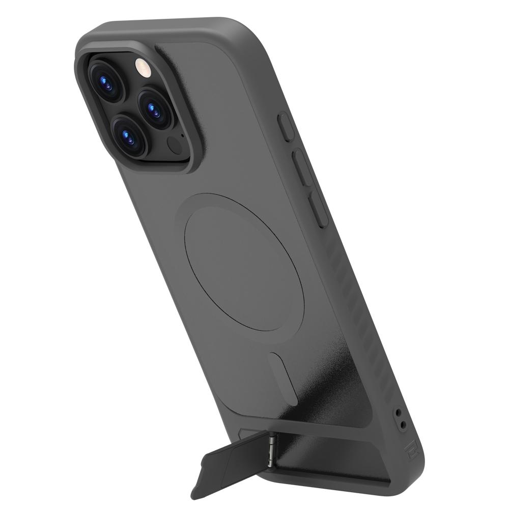 LEREACH Le-Chic Serie Für iPhone 16 Pro Max Hülle Kompatibel mit MagSafe Ständer TPU+PC Handyhülle