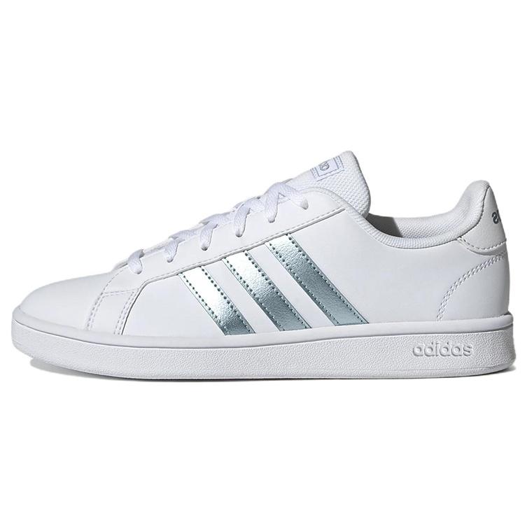 (WMNS) adidas Grand Court Base White Vision Metallic Women s GZ8164 EU 36⅔