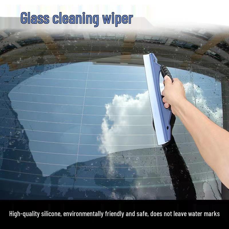 Stěrka na mytí auta ve tvaru D - Šetrná k laku, Vodoodpudivá, Čištění více povrchů