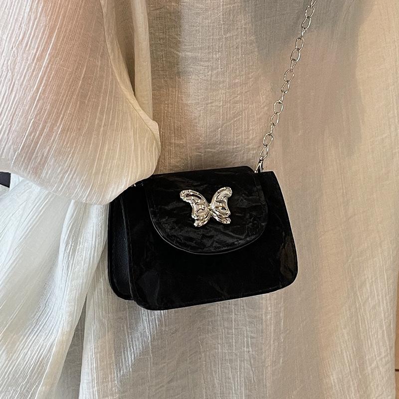 

Мини-сумка для губной помады женская 2024 новая модная сумка-мессенджер женская иностранная универсальная сумка через плечо женская чёрный