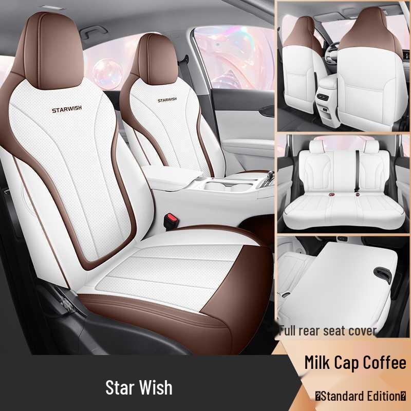 Lixingyuan Universal Full Surround Car Seat Cover - All-Season Interior Modification Cushion Model Year