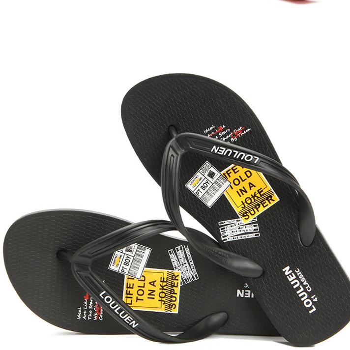 Summer Flip Flops for Women, Non Slip Flat Beach Slippers for Women, Casual Sandals for Women, Slippers