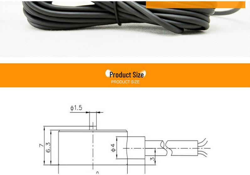 High Precision 50kg Ring-shaped Miniature Force Sensor