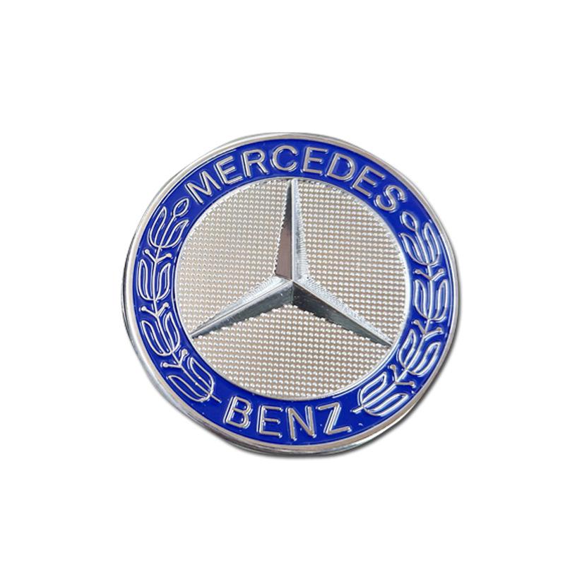 ABCERS Mercedes Hood Emblem: Fits GLC, GLK, CLA, CLS with 57mm Spring