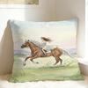 Pillow Cover Equestrian  Kawaii Pillow Case For Sofa Car Home Decor Pillowcases