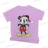 Women Men Mickey Minnie Christmas Shirt Cartoon Graphic Merry Christmas Couple Matching Tshirts