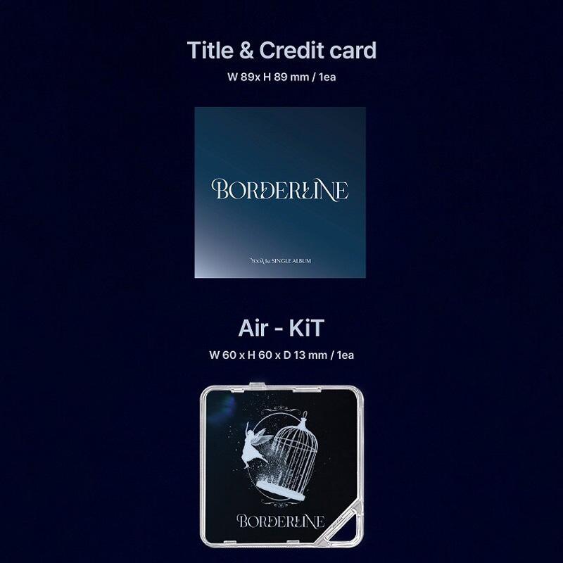 YOOA (Ó LÁNYOM) Az 1. SINGLE ALBUM [Borderline] KIT ver.