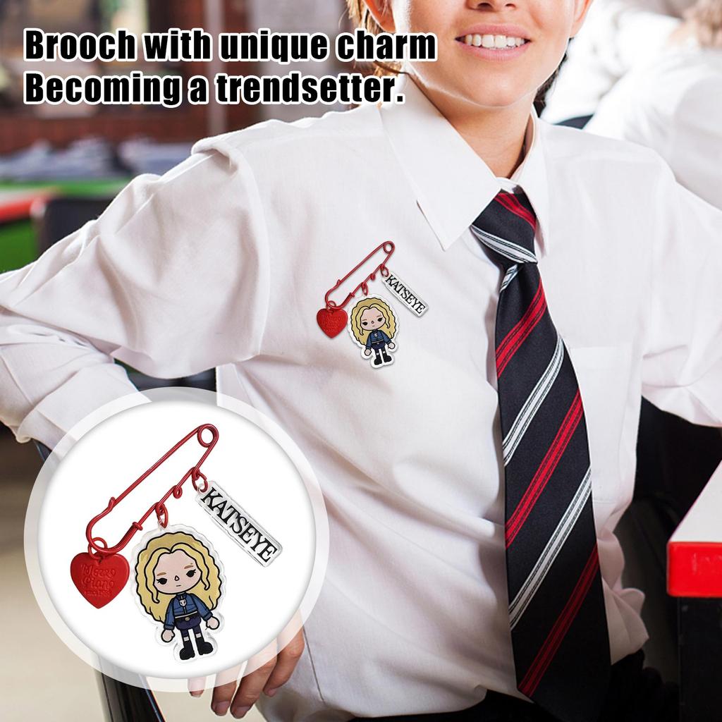 Acrylic Brooch, Pin, Pendant, Accessory