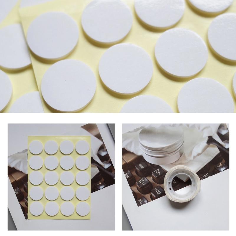 Zuverlässiger Kerzen-Docht-Aufkleber Einfache und effektive Dochtbefestigungen Unverzichtbares Werkzeug für die Kerzenherstellung  (Packung mit 20 Blatt)