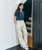 Metapeo Met Summer Wide Elastic Pants Ivory