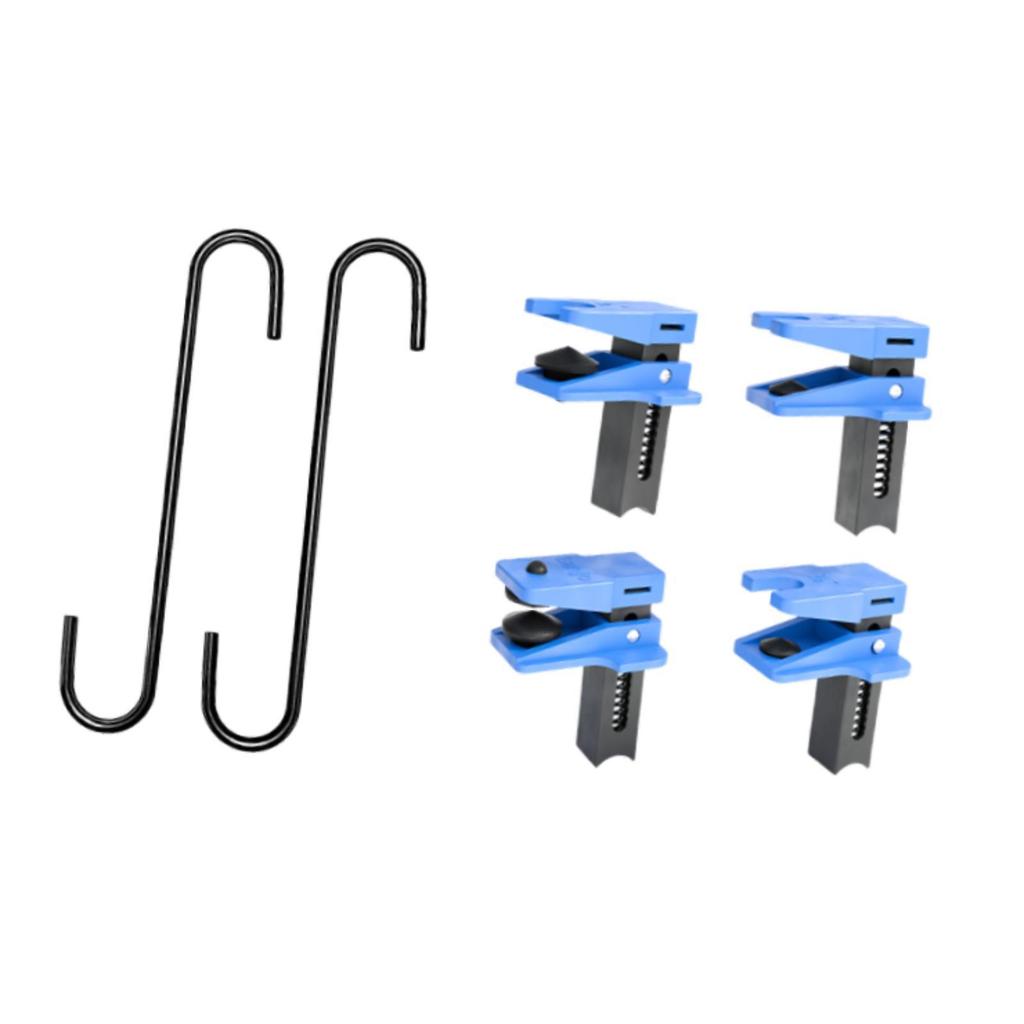 4Pcs Car Brake Line Clamp Universal Repair Line Stopper for Fitting Fuel Rail Hose
