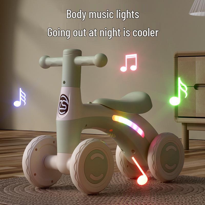 Odrážedlo a chodítko pro batolata: Tříkolka bez pedálů pro věk 1-3 roky