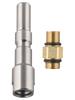 Connettore per vaso in schiuma leggero Portatile Connessione rapida Sostituzione Rondella in acciaio inossidabile Pompa dell'acqua 200bar-2900PSI Assemblaggio