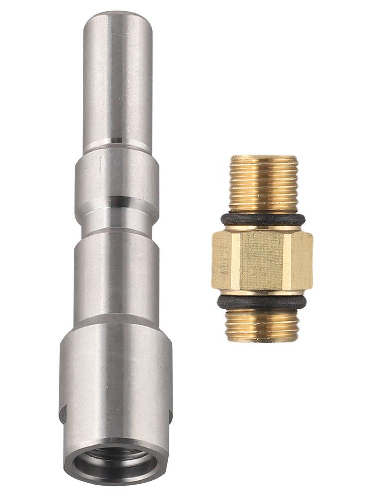 Connettore per vaso in schiuma leggero Portatile Connessione rapida Sostituzione Rondella in acciaio inossidabile Pompa dell'acqua 200bar-2900PSI Assemblaggio