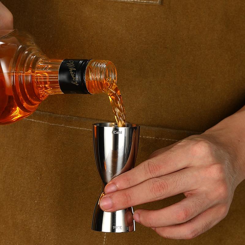30ml 45ml Cocktail Jigger Bar Messbecher Edelstahl