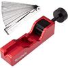 Toolwiz Spark Plug Gap Tool With 32 Blade Steel Feeler Gauge, Gapping Tool For Most 10Mm 12Mm 14Mm 16Mm Thread Spark Plugs, Red