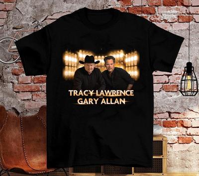 Tracy Lawrence And Gary Allan Gift For Fan Black All Size Shirt QQ1103 Unisex T-Shirt