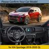 Armaturenbrettabdeckung Schutzpolster für Sportage 2016 2017 2018 2019 2020 QL Autozubehör Armaturenbrett Sonnenschutz Anti-UV-Teppich
