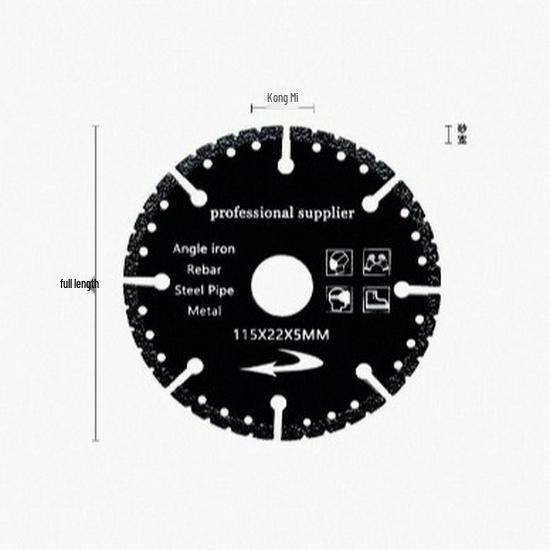 Iron King Angle Grinder Disc - Cuts Alloy, Stainless Steel, Stone