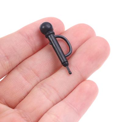 Cute Mini Plastic Microphone Model Dollhouse Miniature Furniture Accessories