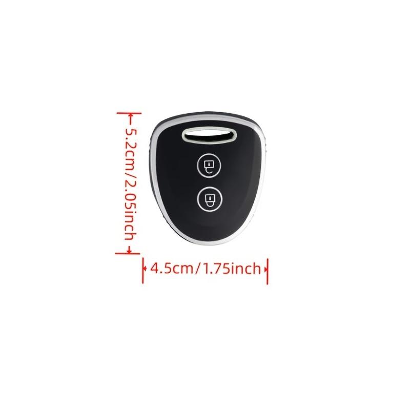 Key Fob Cover Keyring Keychain Lanyard For TOYOTA Grand New Avanza Daihatsu Xenia PERODUA Alza Myvi Axia Perodua 2 Buttons OY3