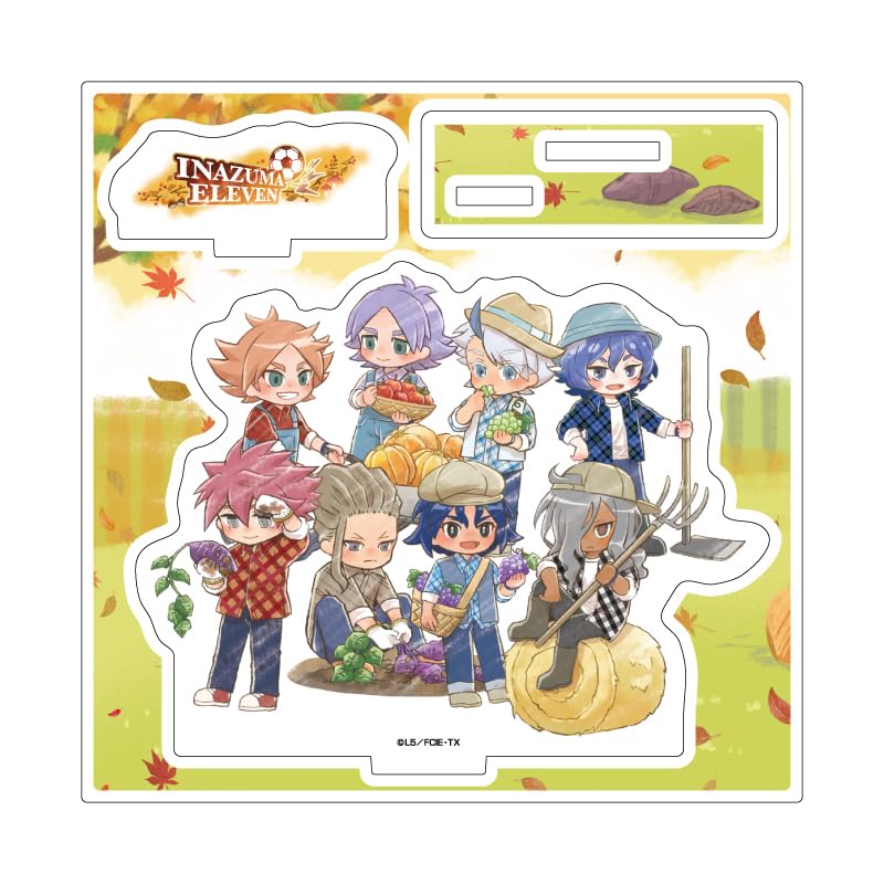 

Inazuma Eleven 05 Autumn Harvest Festival ver. Group Design [GraffArt Illustration] Acrylic Stand Plate