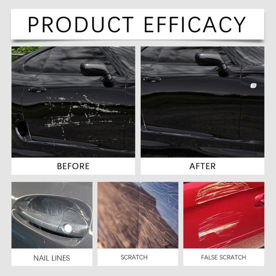 Nano Sparking Cloth Car Scratch Remover Easy Car Scratch Repair Paste with