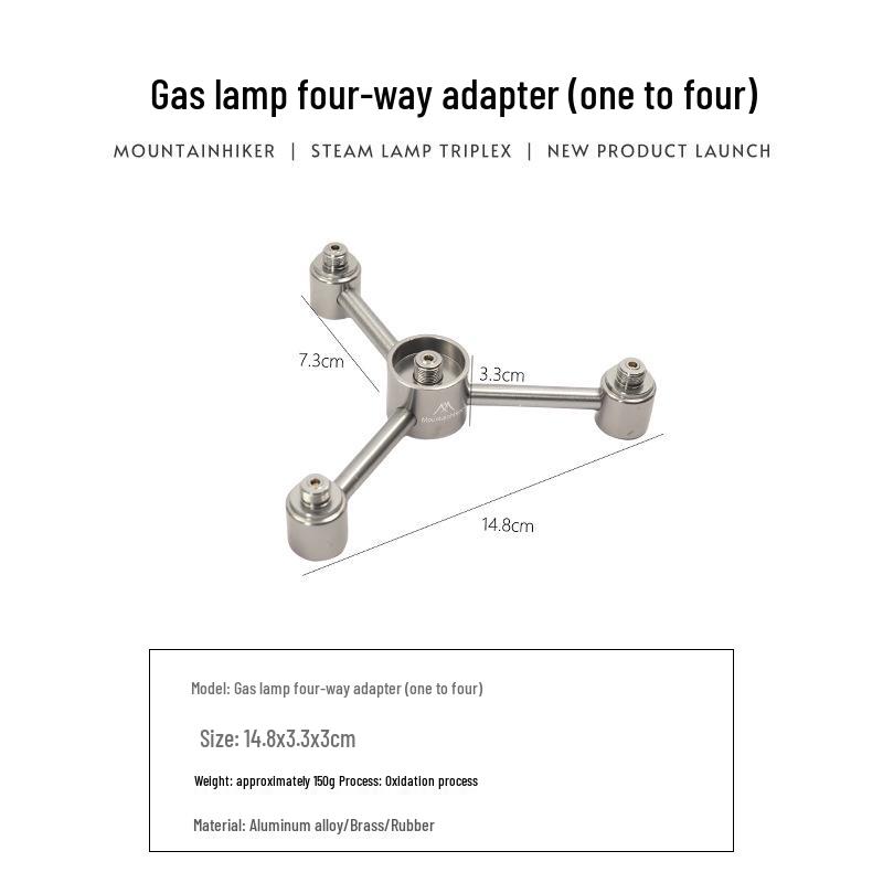 Mountain Guest Camping Gas Lamp with Long Battery Life - Outdoor Tent, Ambiance, and Inflatable Candle Lamp