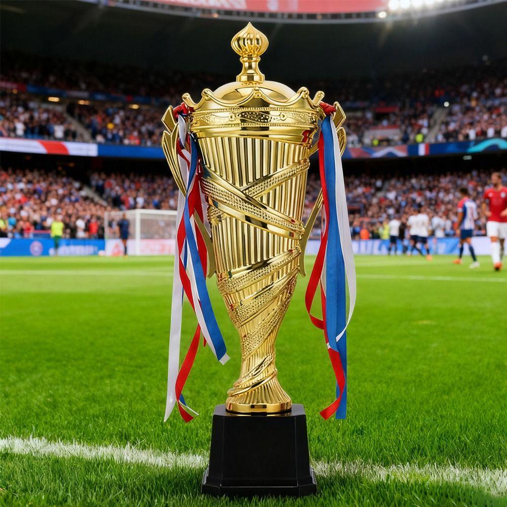 Small Size Metal Model Trophy Golden Color Prize Cup Supply Cupaward School Rewarding