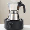 Stainless Steel Italian Mocha Kettle Shock-resistant Hand Brewing Coffee Pot  Stove