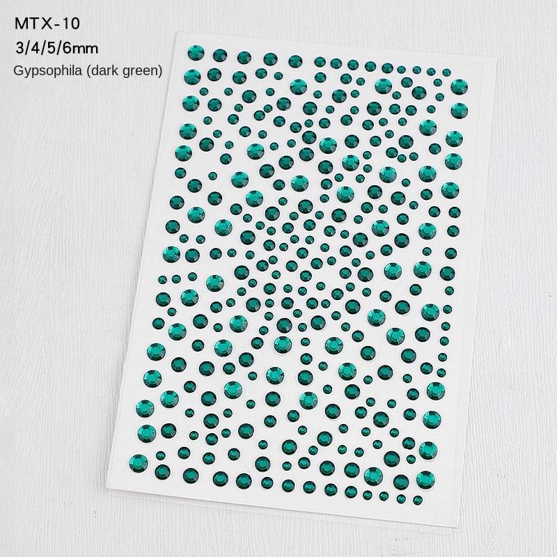1Pcs Music Festival Party Face Jewelry Decoration Rhinestone Crystal Kids Toy DIY Diamond Stickers Eye Makeup Self-adhesive Nail