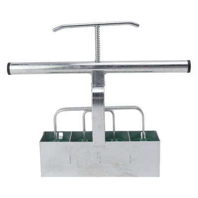 4 Cell Soil Blocker Extension Handle Easy To Transplant Soil Block Maker for Seed Stater Tray
