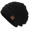 Andeor Knit Hat for Winter Fluffy Fleece Enhanced Beautiful Large Sizes Solid Perfect for and Outdoor Activities Men's Warmth, Lining, Warmth,