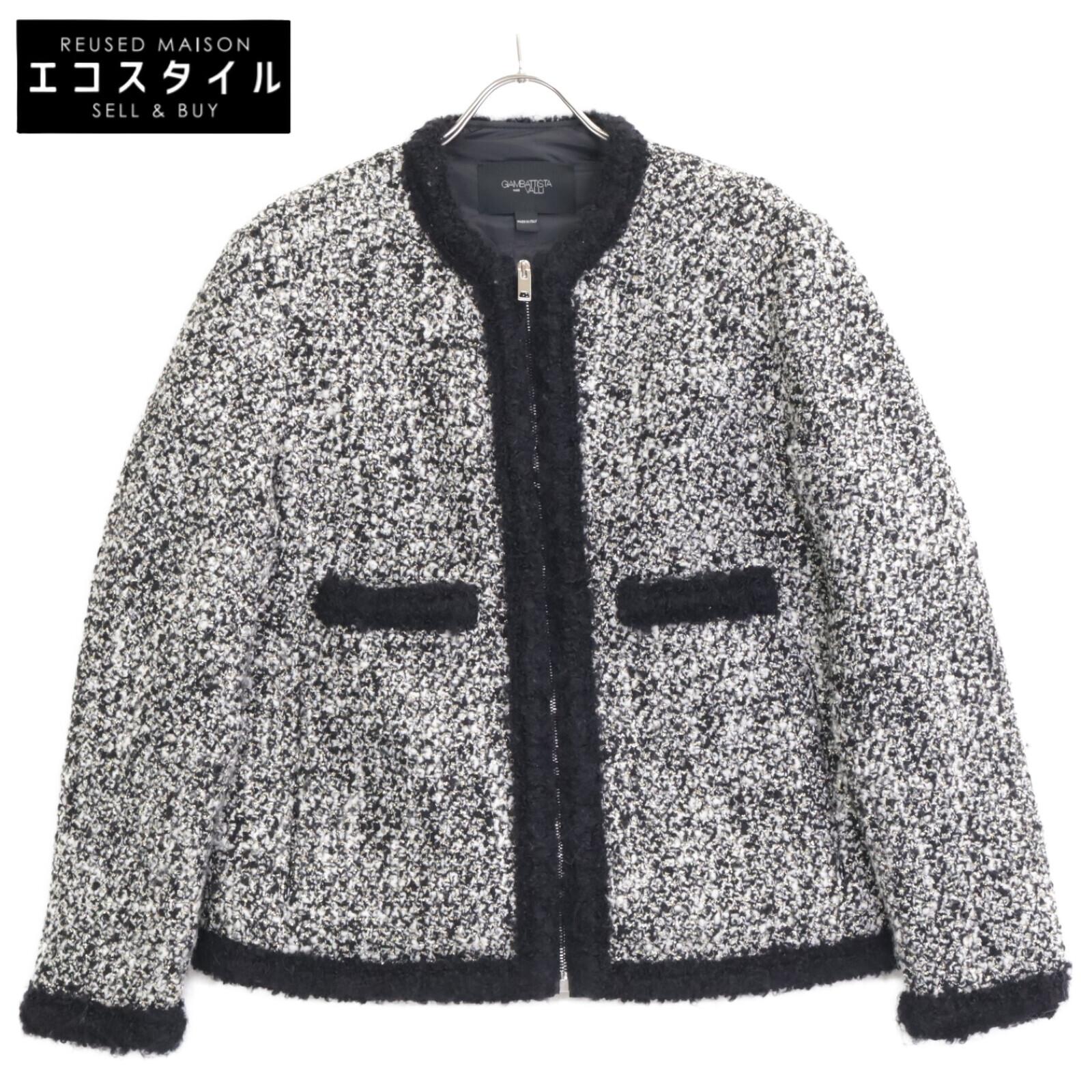 

GIAMBATTISTA VALLI 20FWPVCA8006-17BOU Black All-Over Print Padded Jacket Jacket 38 blackUsed