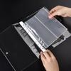 A5 Clear Album Binder Photocards Holder Storage Collesction Sheet Book & Photo Organizer Journal Diary Planner School Stationery
