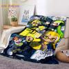 3D Cute Shooting Game Flannel Blanket Throw Blanket for Living Room Bedroom Bed Sofa Picnic Cover Blanket Kids Room Home Decor