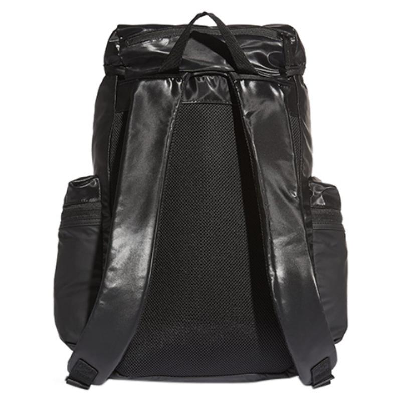 Adidas Stella McCartney Współpraca Skóra Sztuczna z Poliuretanem Plecak Regularny Damski Czarny Adidas fj2497