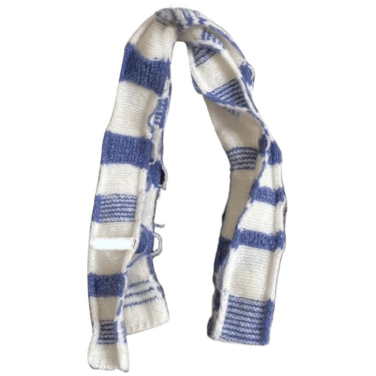 Модный акриловый шарф Элегантный разноцветный полосатый платок-шарф для офиса и на каждый случай