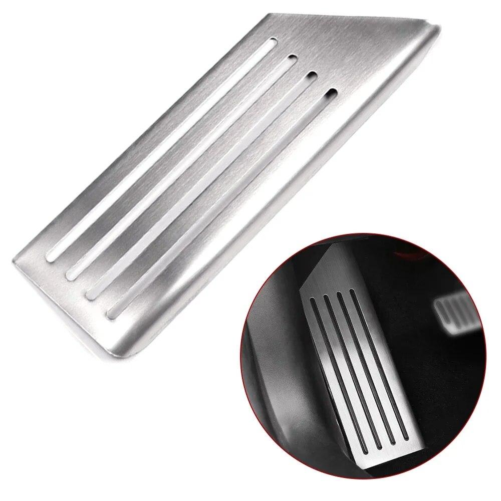 Für Tesla Model 3 Model3 Zubehör Aluminiumlegierung Fußpedal Gaspedal Bremspedal Ruhepedalabdeckung Autostyling