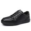 Fashion New Arrival Men's Vulcanize Shoes Casual Leather Male  Casual Shoes Versatile Leisure Walk Skateboard Footwear Tenis Masculino