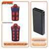 Seventeen-Zone USB Electric Heating Vest for Winter Warmth