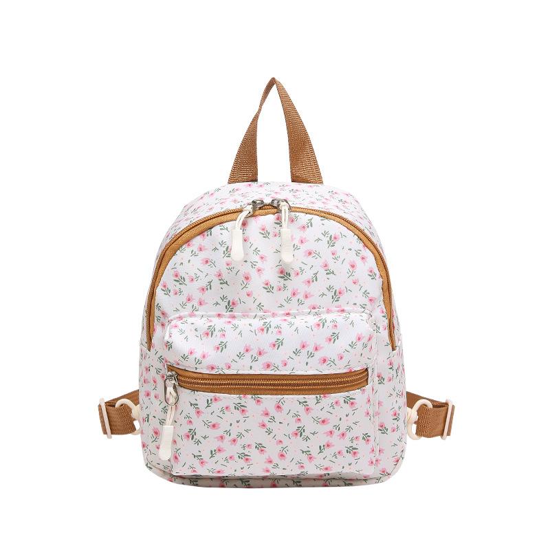 New Cute Backpack Female Student Small Fresh Schoolbag Versatile Casual Bag Lightweight and Simple Mini Backpack