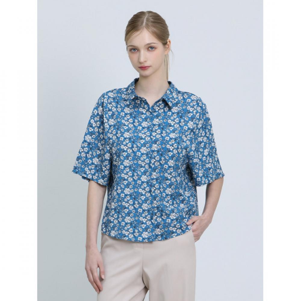 Cresson Short Sleeve Floral Print Shirt Nk301