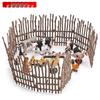 Cross-border Ranch Animal Farm Model Picket Fence Scene Decoration Ornaments