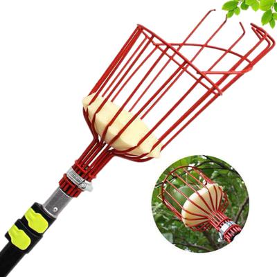 Horticultural Garden Fruit Picker Basket Apple Pear Peach Picking Catcher Tool