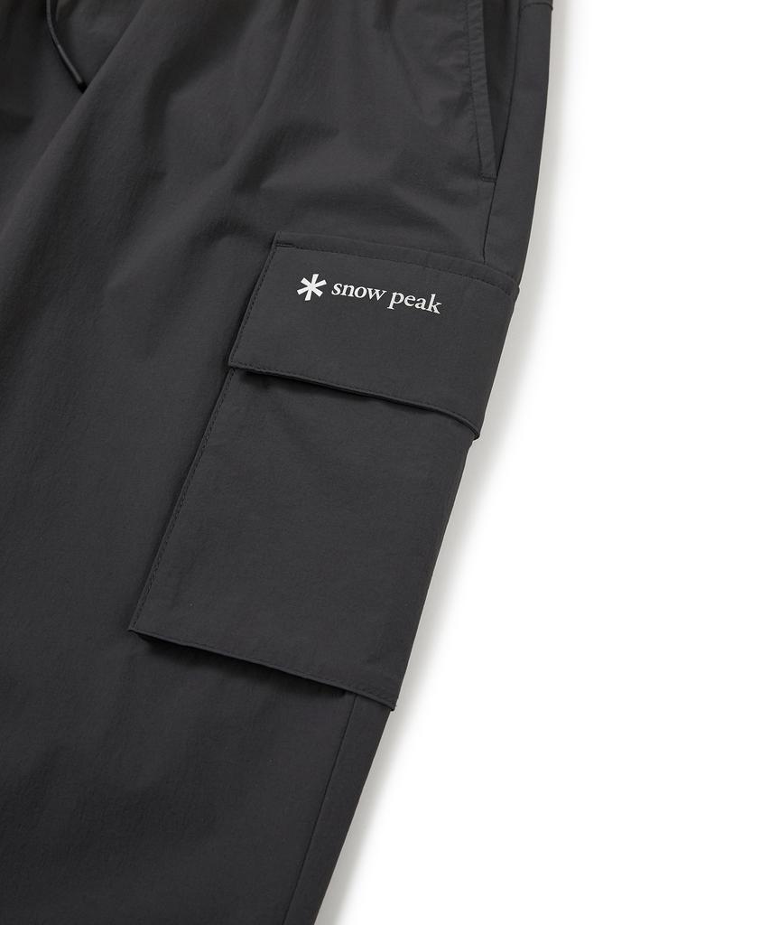 SNOWPEAK APPAREL Thin Tech Woven Cargo Jogger Pants Charcoal (S24Muspt62)
