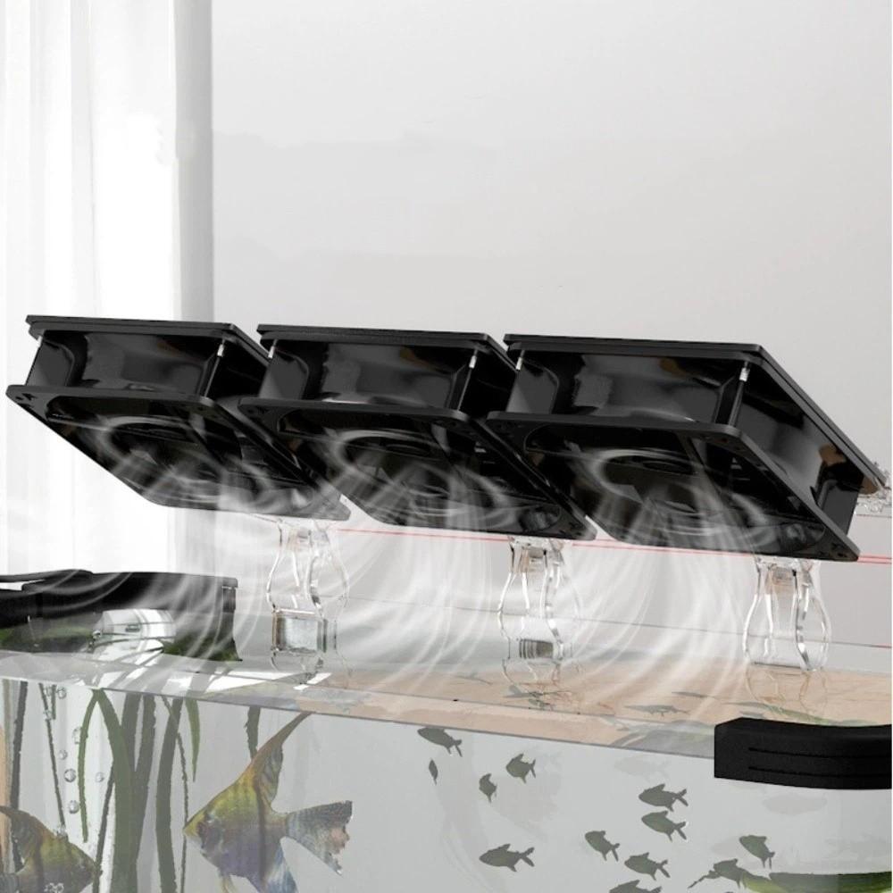 Fast Cooling Aquarium Cooling Fan Adjustable Angle Fish Tank Cooler  Planted Tank