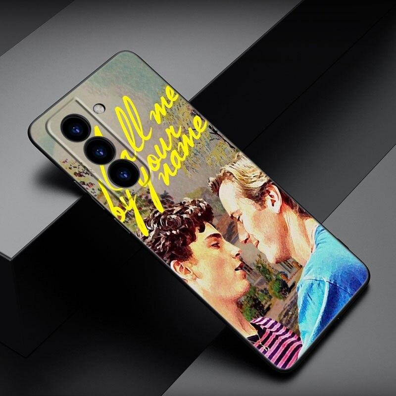 Adınla Çağır Beni Telefon Kılıfı Samsung Galaxy S22 Pro S21 S20 FE Ultra S10 Lite S10 S10E S9 S8 Plus Yumuşak TPU Siyah Kapak