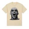 2025-26 Hot-selling Charles Oliveira Retro Graphic T-shirt Unisex Fashion Harajuku T-shirt Men's Casual O-neck Cotton Top...
