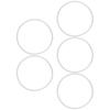 5PCS Silicone Gasket Sealing Ring Replacement for Home Pressure Cooker Kitchen Tool